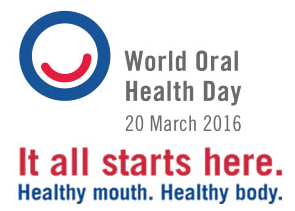 World Oral Health Day 2016 logo