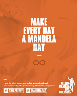 Make every day a Mandela day