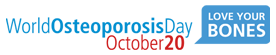 World Osteoporosis Day logo
