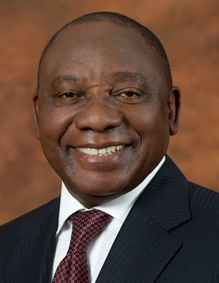 Matamela Cyril Ramaphosa Mr South African Government