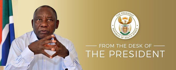 Cyril Ramaphosa is the President of South Affrica