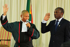 Swearing-in ceremony of the new cabinet, 26 May 2014