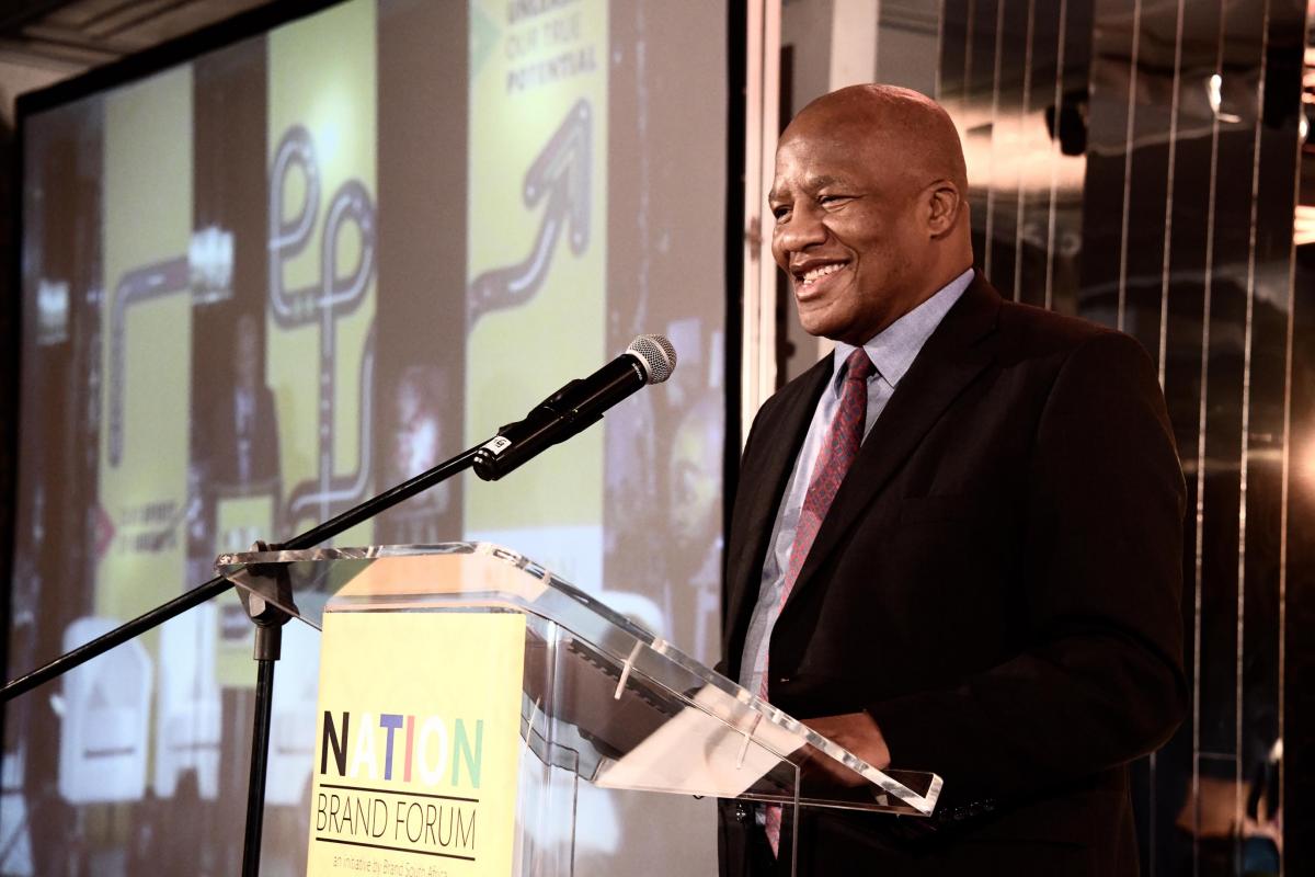 Minister Jackson Mthembu addresses Brand South Africa 2019 Nation Brand Forum, 28 October 2019