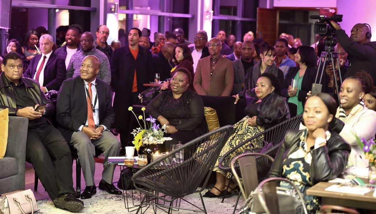 Minister Jackson Mthembu at the GCIS Pre SoNA media networking cocktail at Media24 Building in Cape Town, 19 June 2019