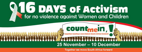 16 days of activism banned