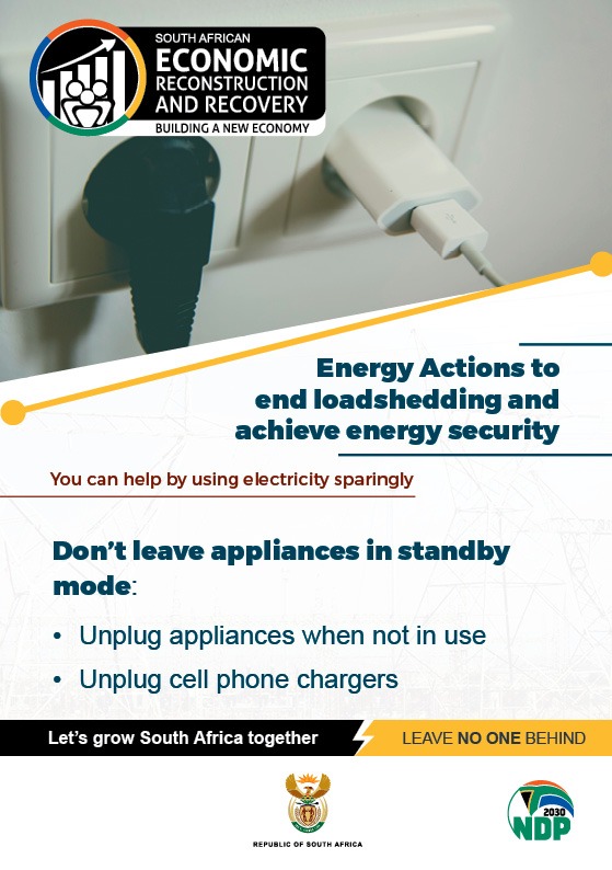 Don't leave applicances in standby mode