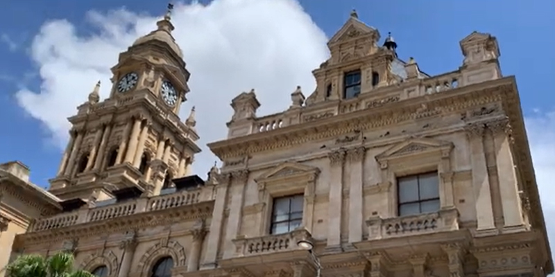 Pre SONA 2024 preparations at the Cape Town City Hall