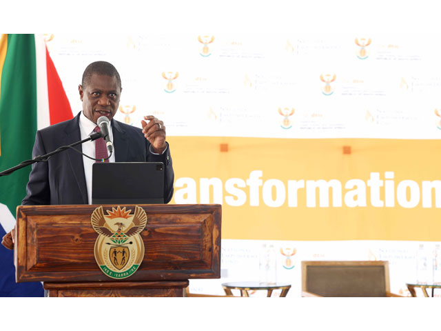 Deputy President Mashatile participates in a business Breakfast Session on the Transformation Fund