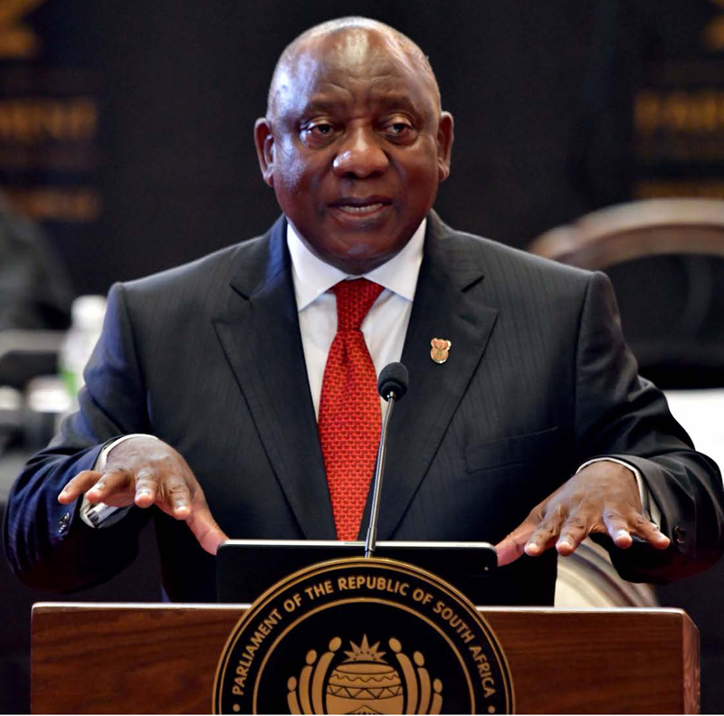 President Cyril Ramaphosa