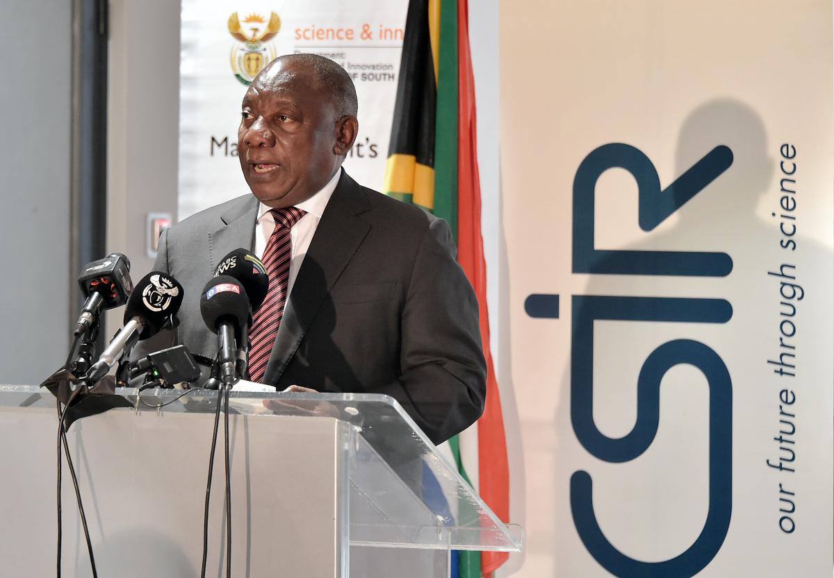 President Cyril Ramaphosa