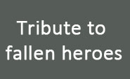 tribute to fallen heroes