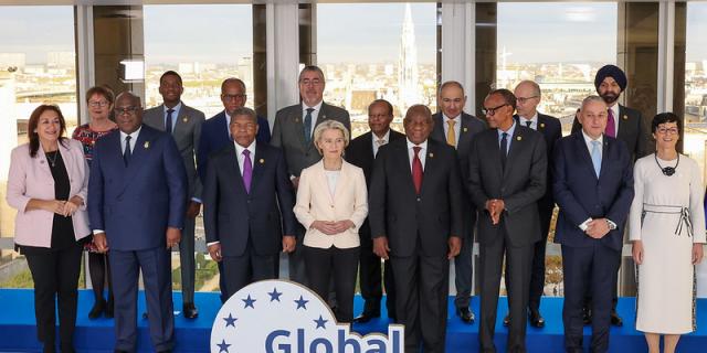 President Cyril Ramaphosa attends Global Gateway Forum in Brussels