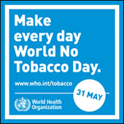 World No Tobacco Day logo